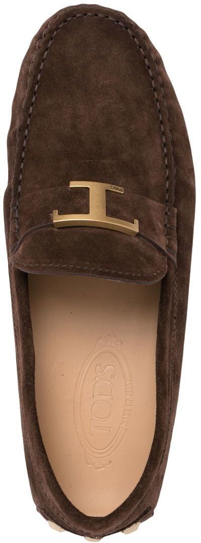 Tod's Flat Shoes Brown Bruin