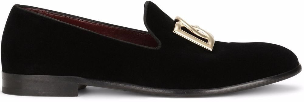 Dolce & Gabbana Flat Shoes Black Zwart