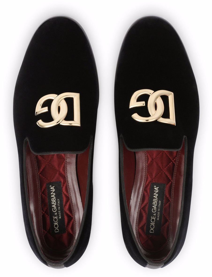Dolce & Gabbana Flat Shoes Black Zwart