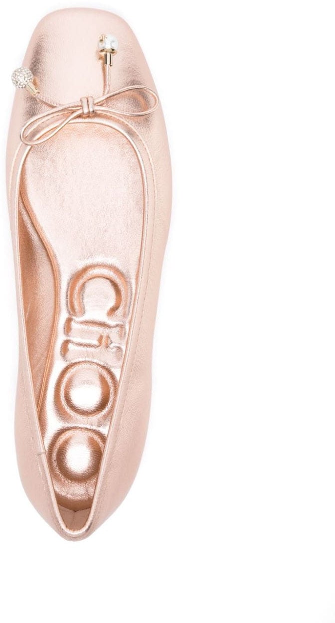 Jimmy Choo Flat Shoes Powder Roze