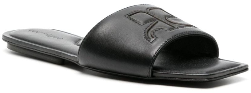 COURREGES Sandals Black Zwart