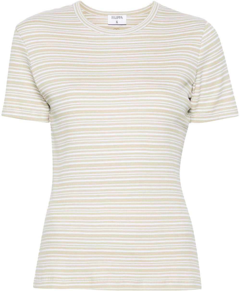 Filippa K T-Shirts And Polos Green Groen