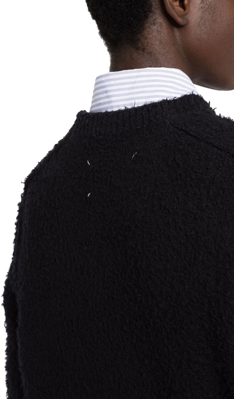 Maison Margiela Sweaters Black Zwart