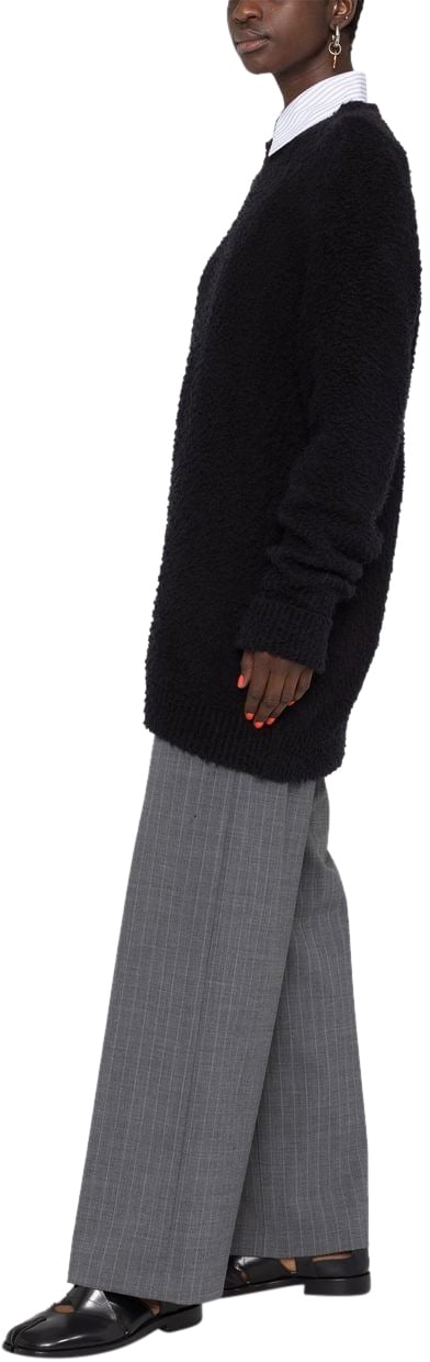 Maison Margiela Sweaters Black Zwart