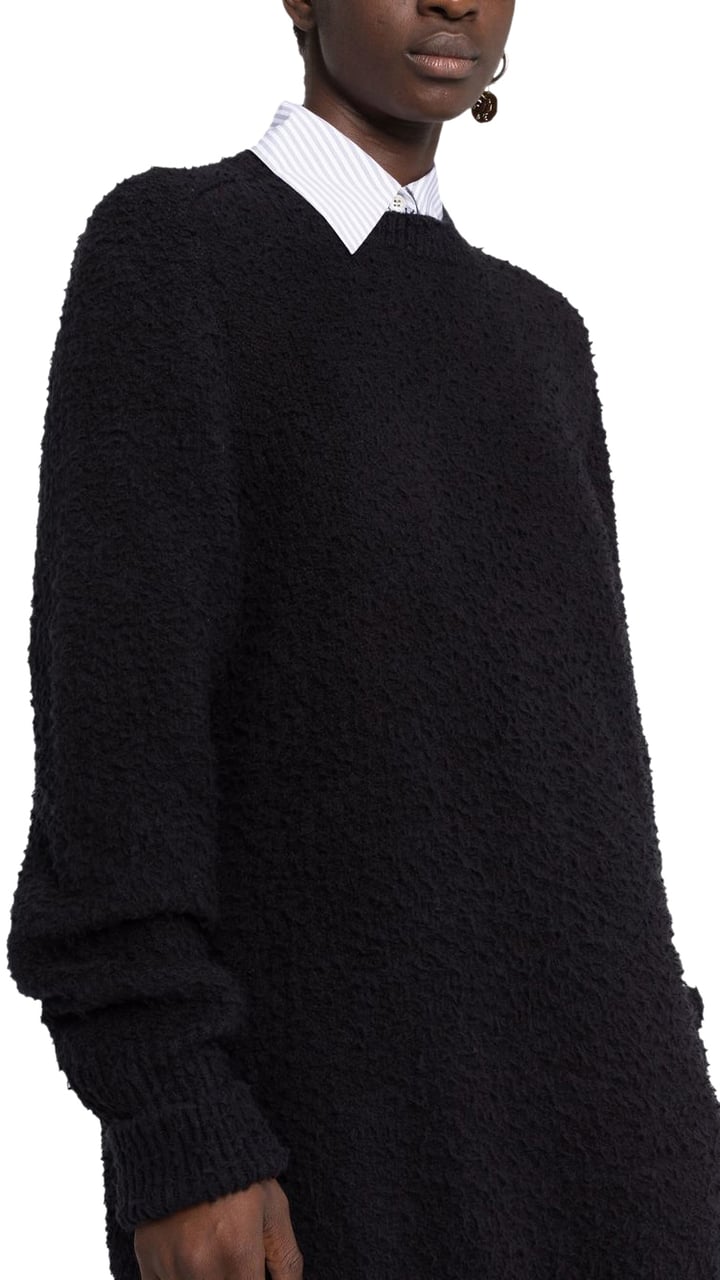 Maison Margiela Sweaters Black Zwart