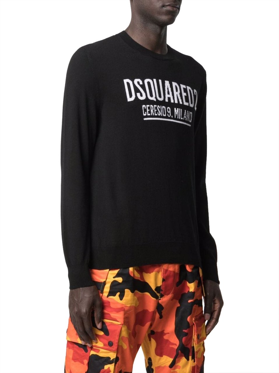 Dsquared2 Sweaters Black Zwart