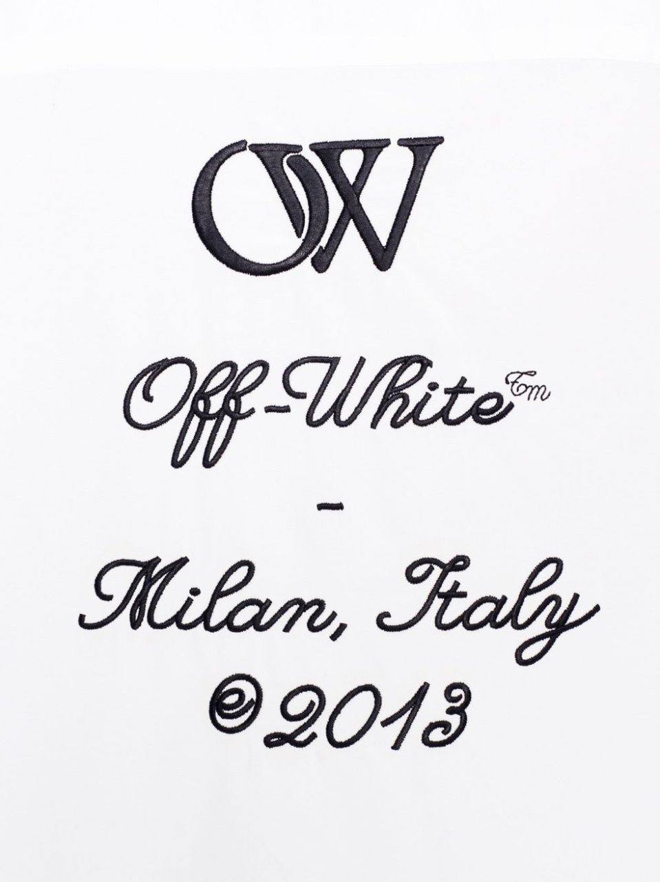 OFF-WHITE Shirts White Wit