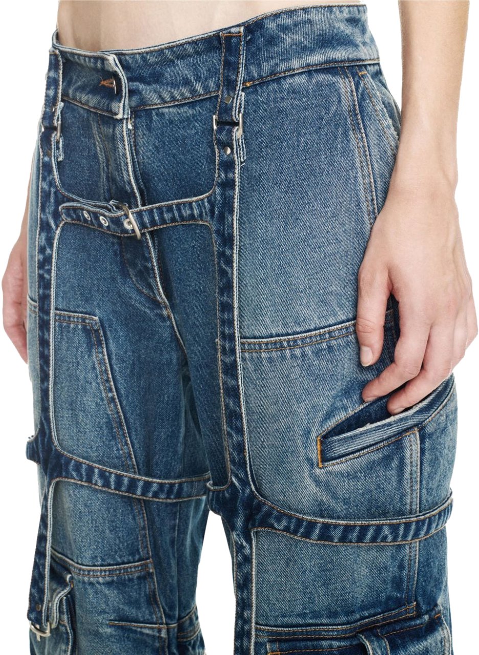 OFF-WHITE Jeans Blue Blauw