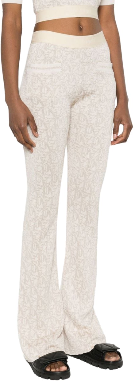 Palm Angels Trousers White Wit
