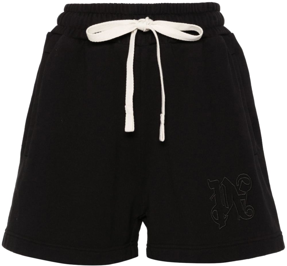 Palm Angels Shorts Black Zwart