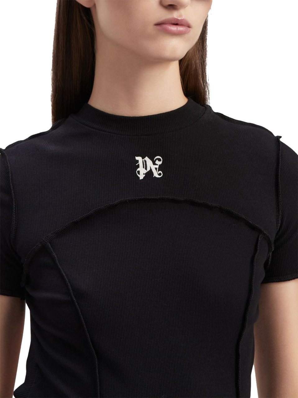 Palm Angels Abito con Monogram PA Zwart