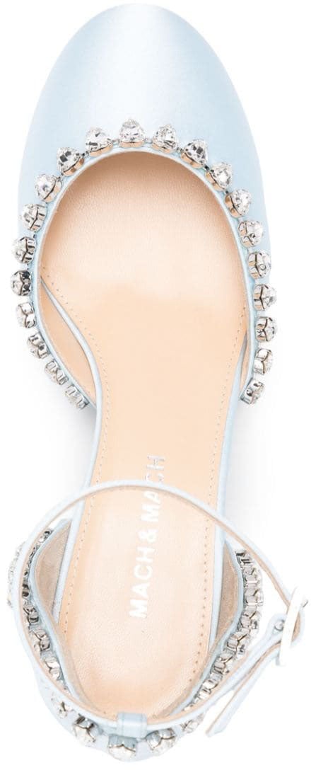 Mach & Mach pre With Heel Clear Blue Blauw