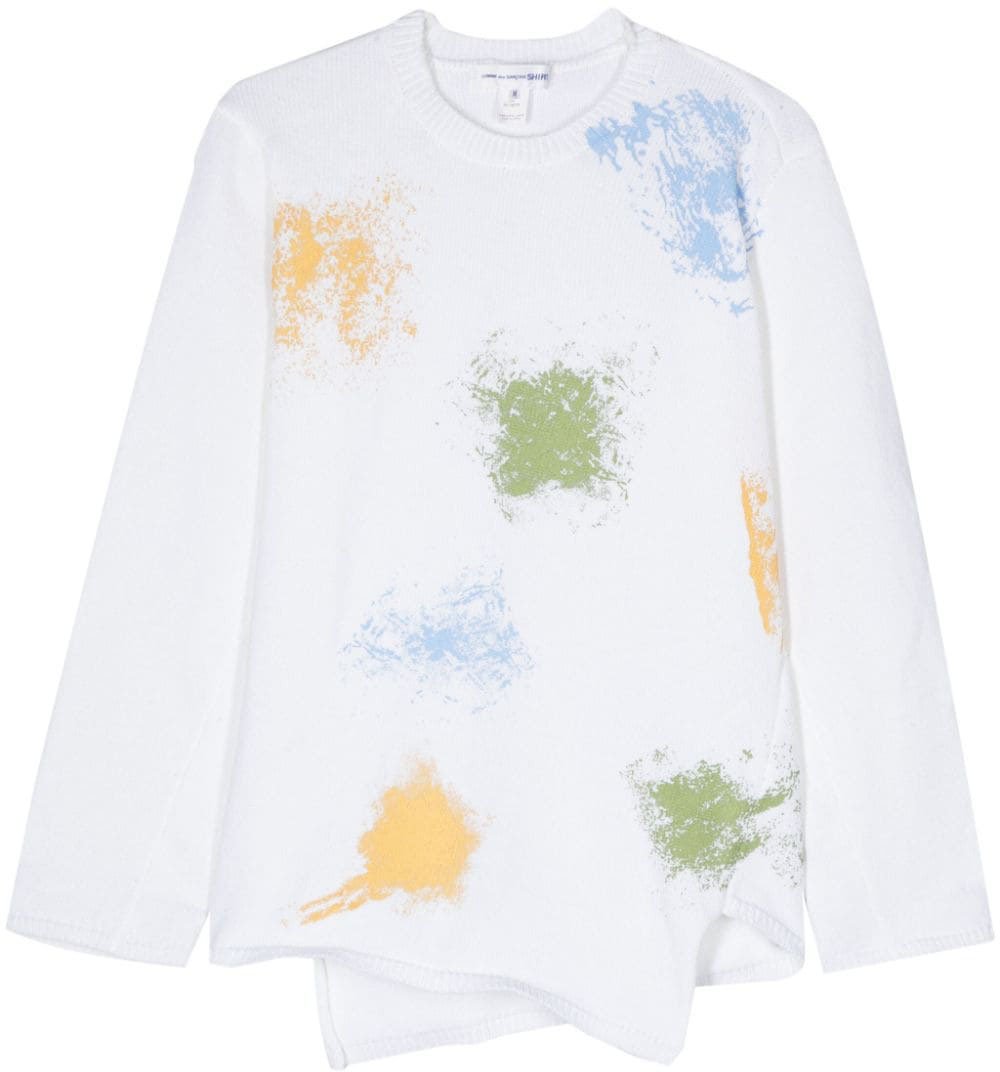 Comme des Garçons Sweaters White Wit