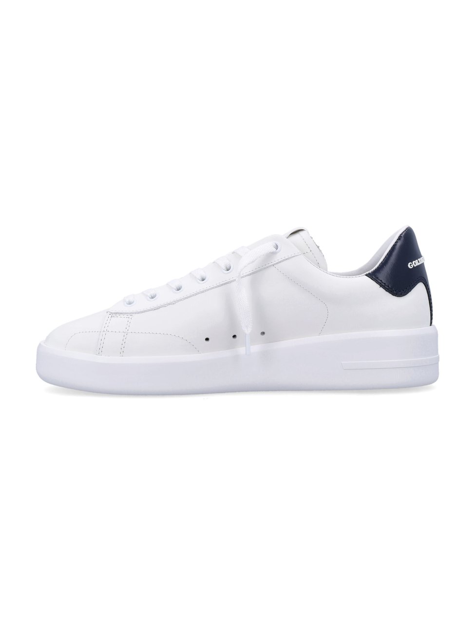 Golden Goose pure star leather upper white Wit