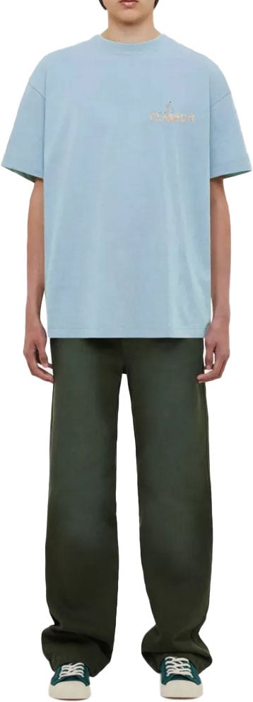 FLÂNEUR t-shirt blue Blauw
