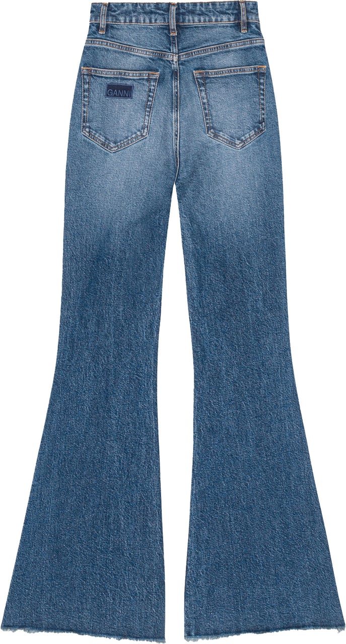 Ganni jeans blue Blauw