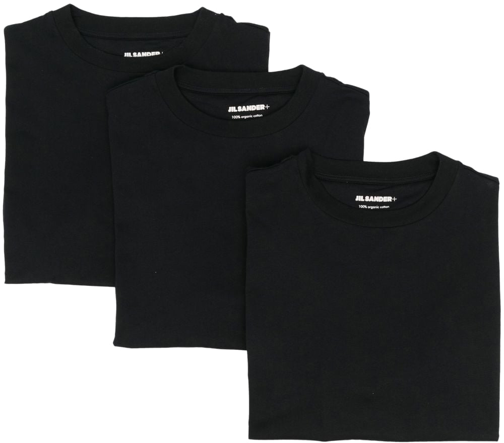 Jil Sander Jil Sander T-shirts And Polos Black Zwart
