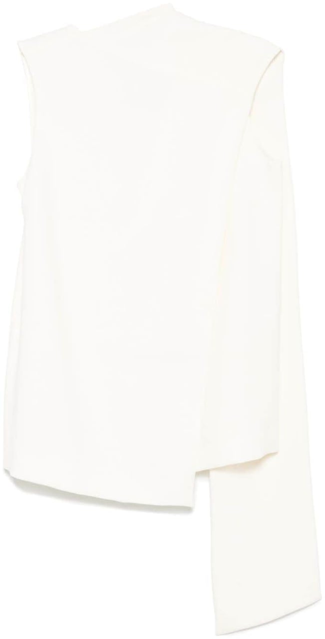 Alberto Biani Top White Wit