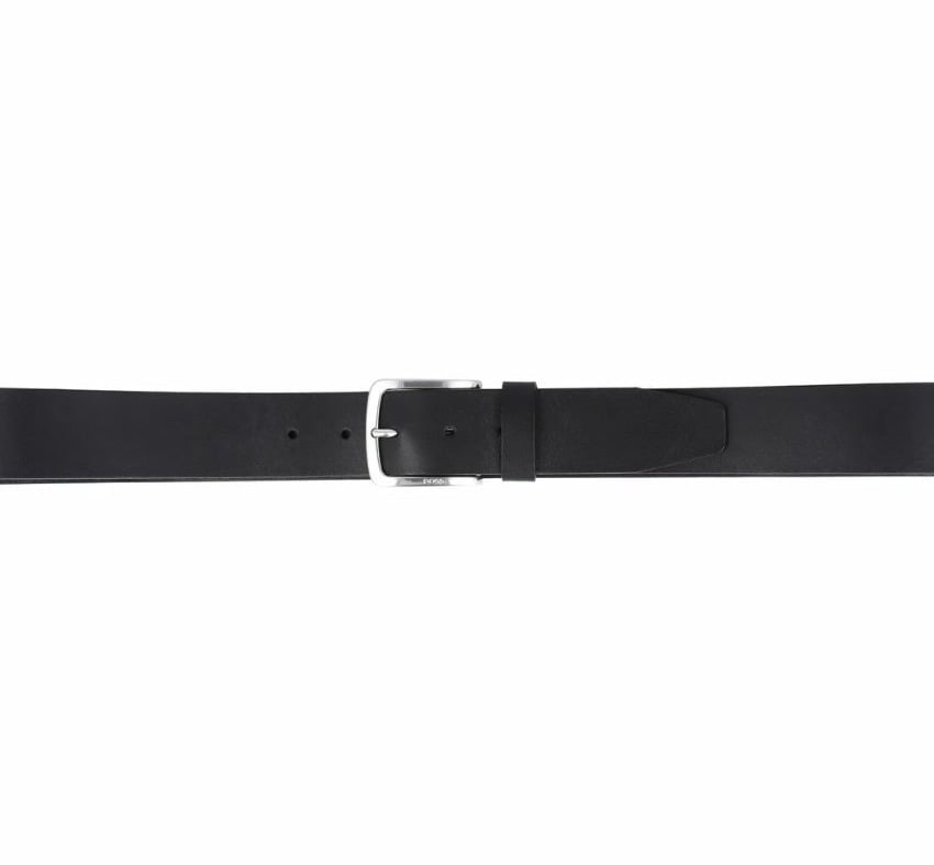 Boss BOSS Jor Leather Belt Black Zwart