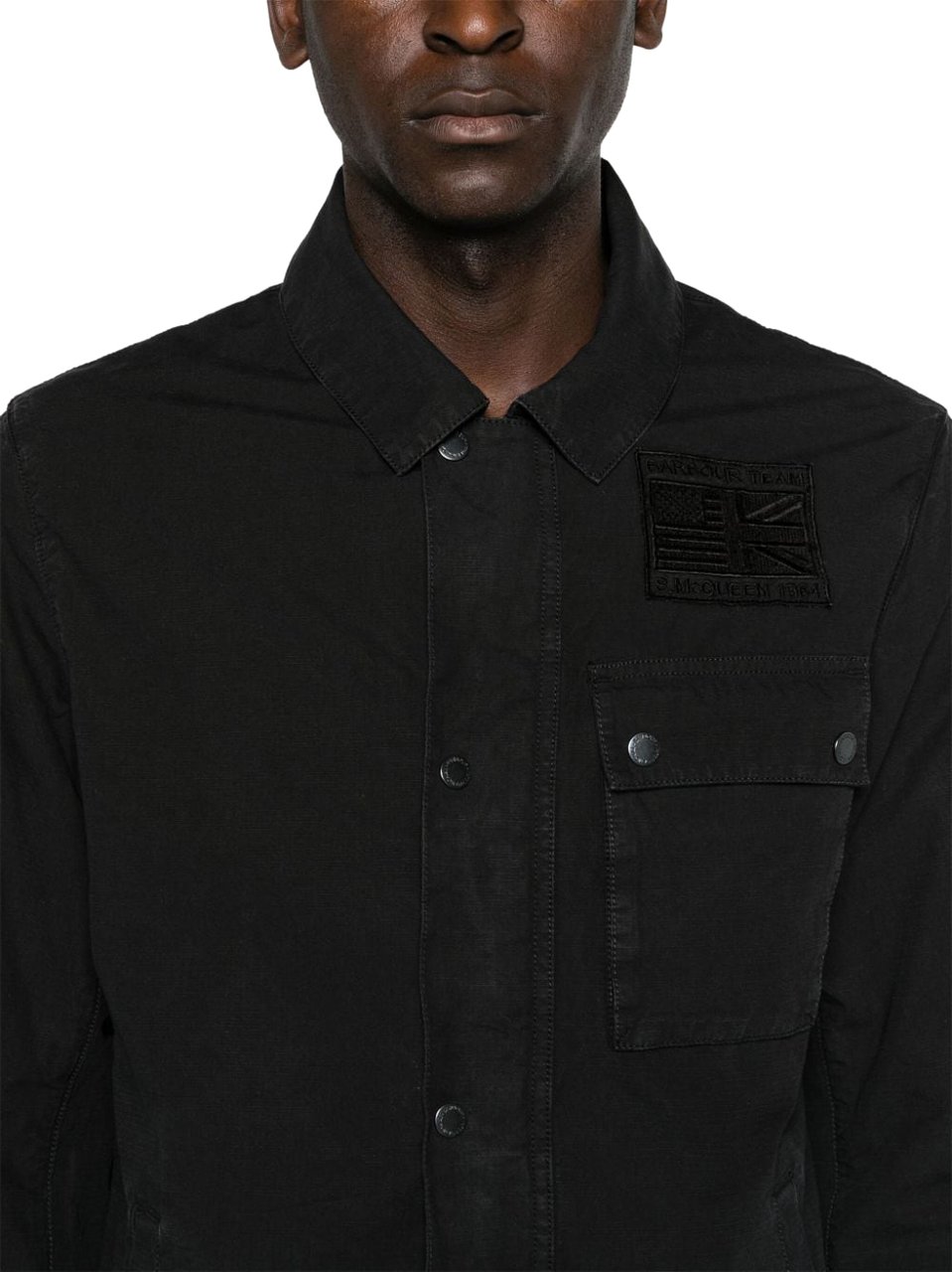 Barbour Coats Black Zwart