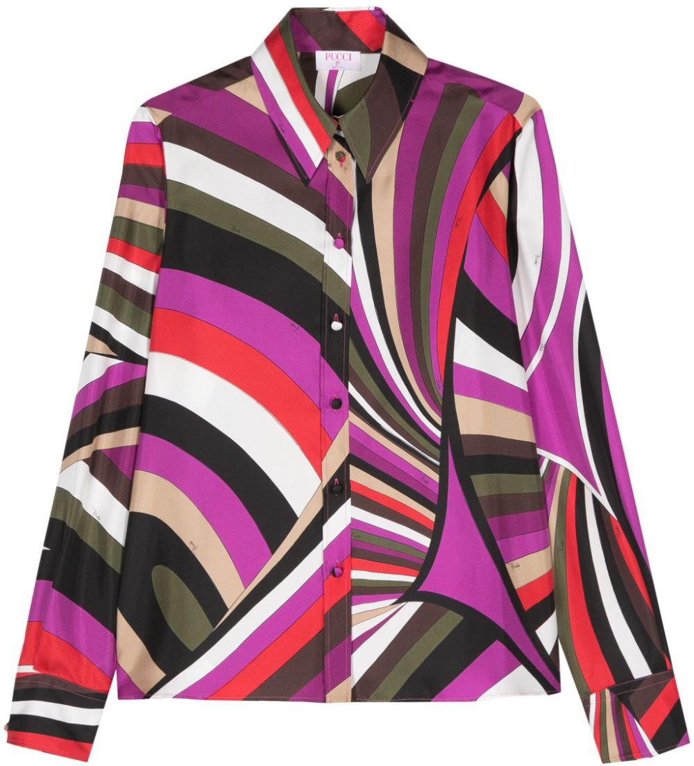 Emilio Pucci Shirts Fuchsia Roze