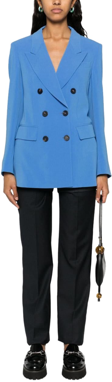 Alberto Biani Jackets Blue Blauw