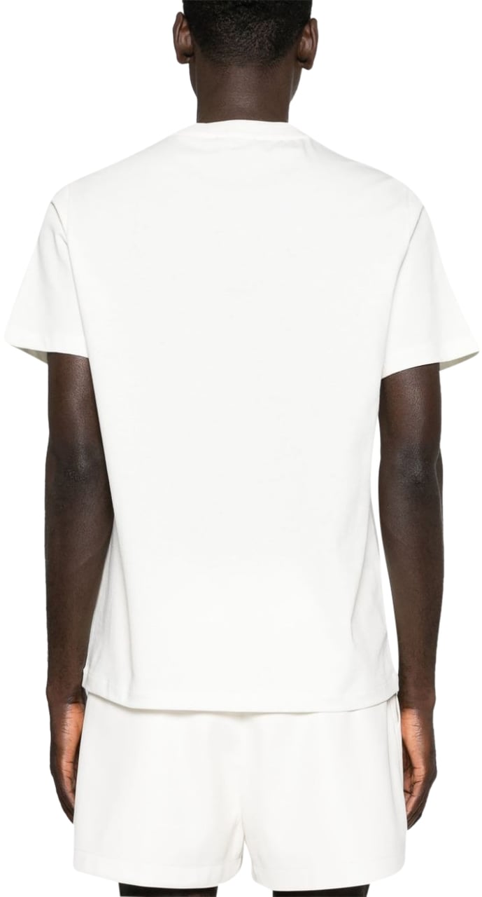 A.P.C. t shirt a logo brode Beige