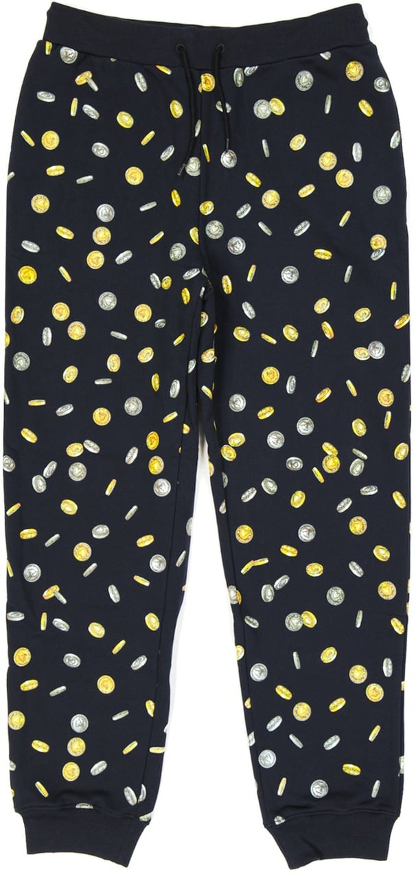 Moschino Moschino Couture Cotton printed Sweatpants Zwart