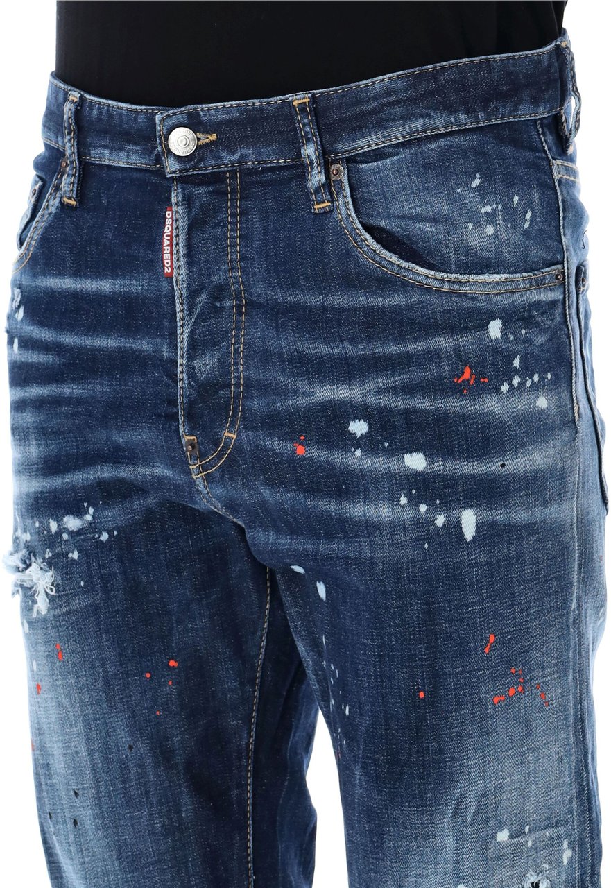 Dsquared2 642 Jean Blu Blauw