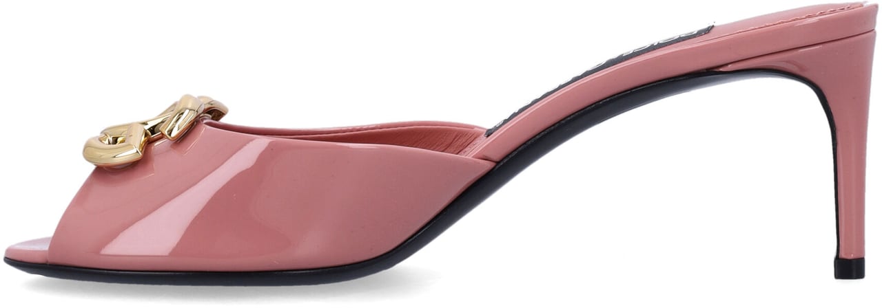 Dolce & Gabbana Keira Mule Rosa Roze