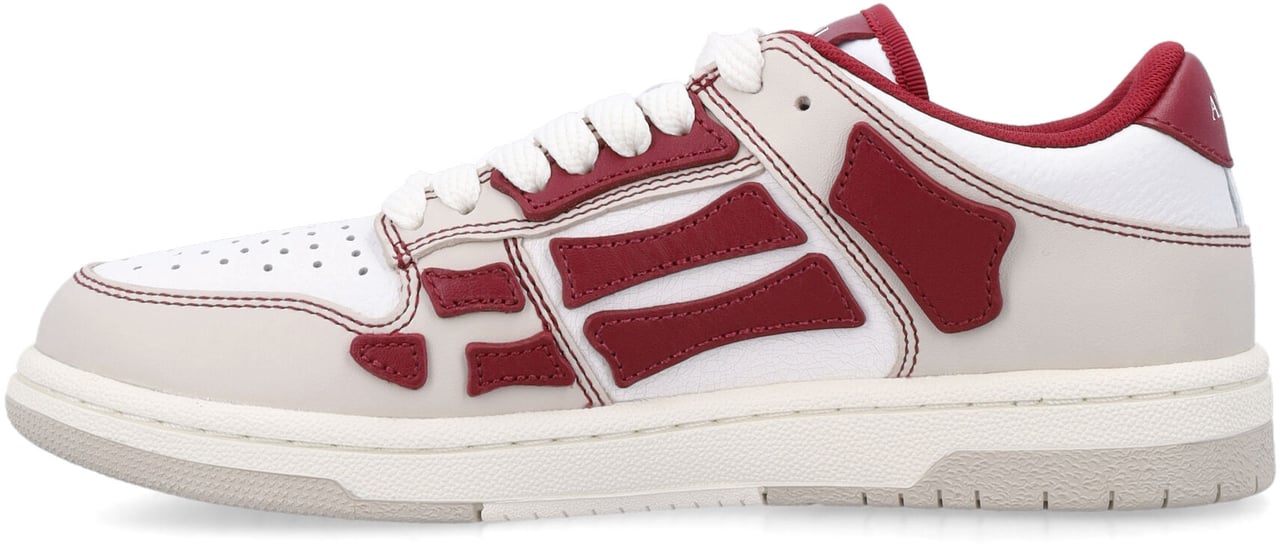 Amiri Varsity Skel Top Low Deep Red Rood