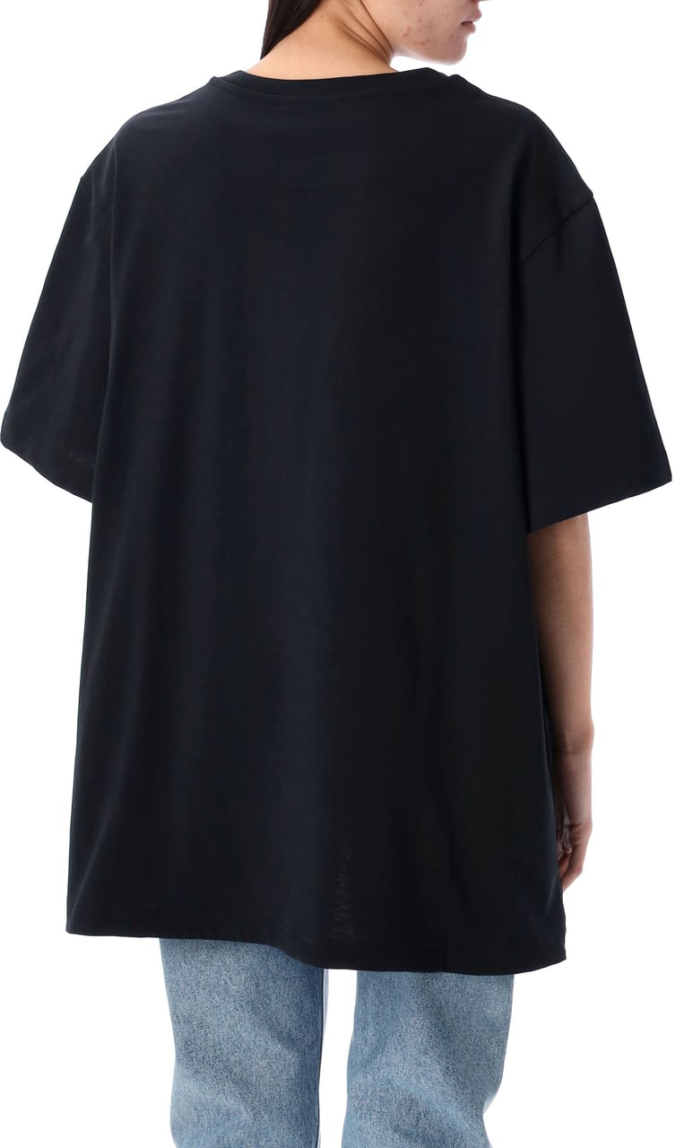The Attico Over Tee Nero Zwart