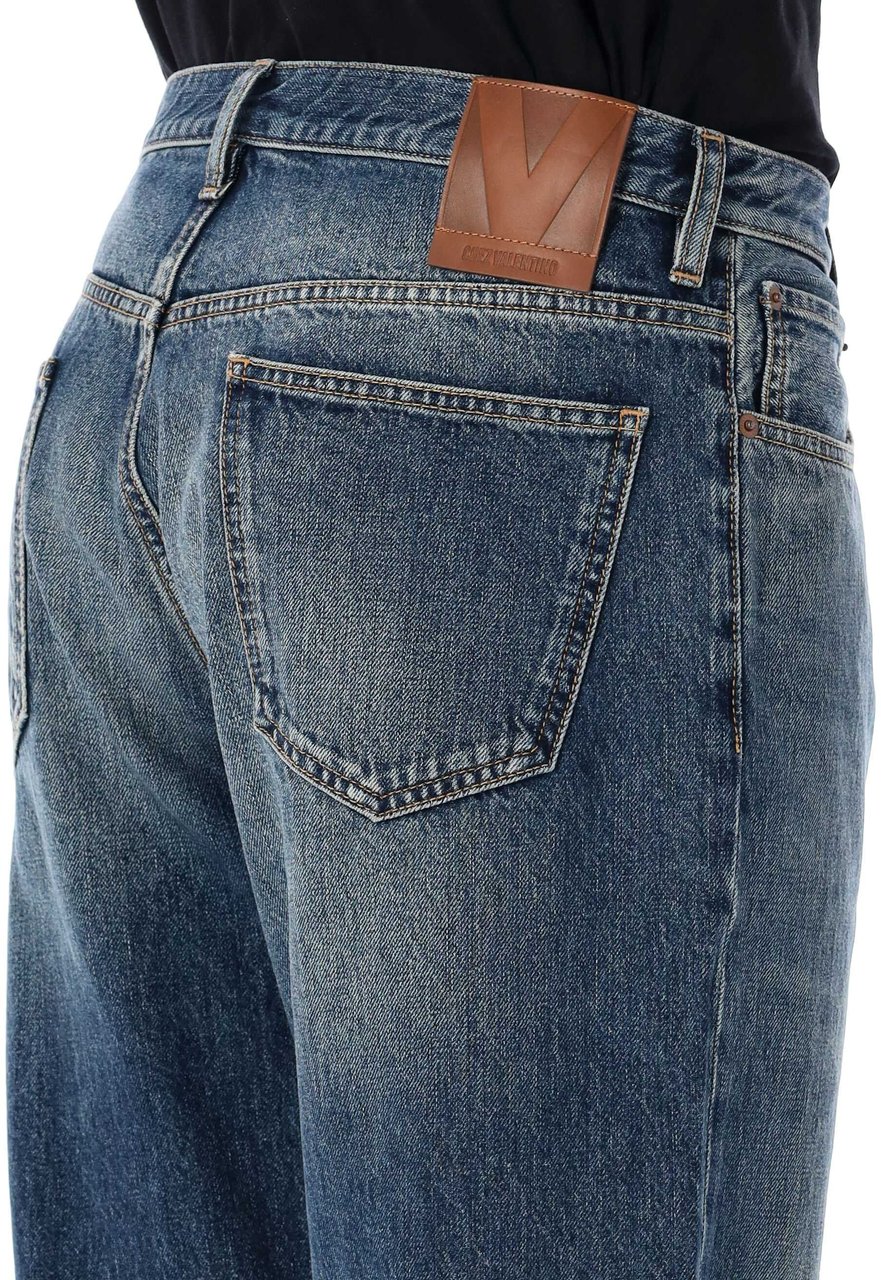 Valentino Garavani Denim Blue Blauw