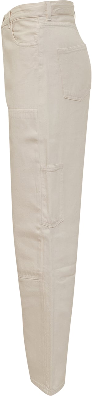 Alanui Jeans Cargo Raw Beige