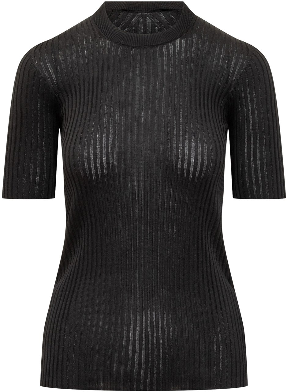 Jil Sander T-Shirts And Polos Black Zwart
