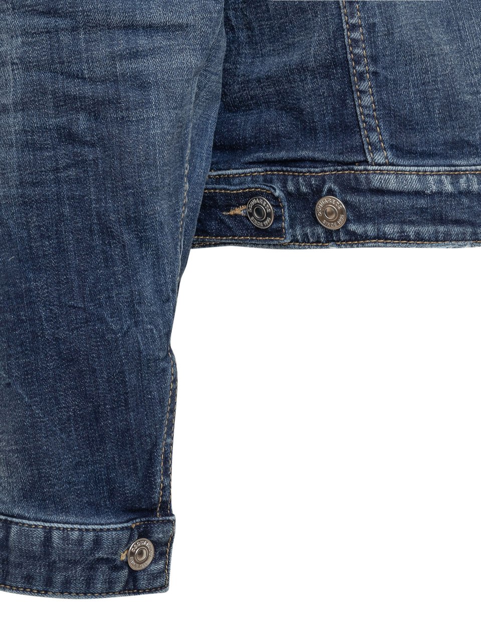 Dsquared2 Giacca in Jeans Over Blauw