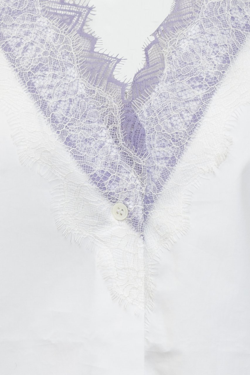 J.W. Anderson Camicia con Scollo a V Lace Wit