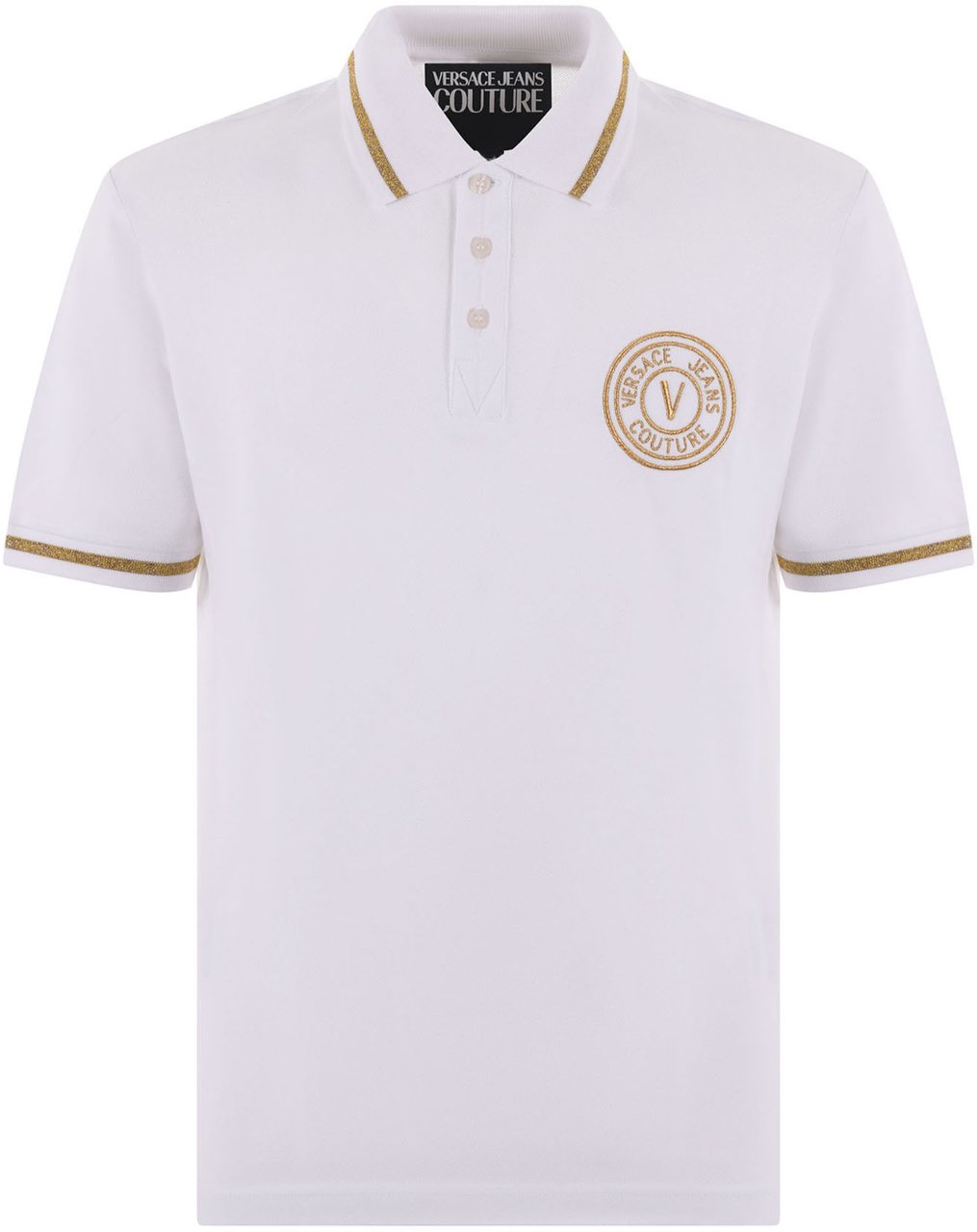 Versace Jeans Couture T-Shirts And Polos White Wit