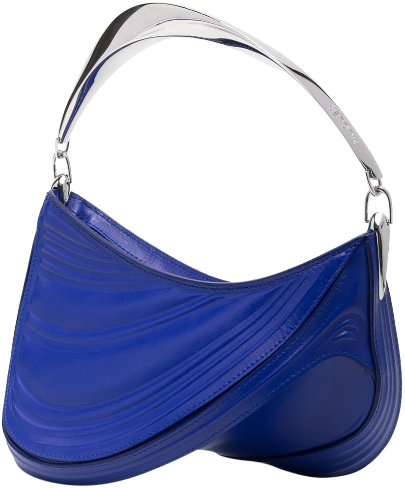 MUGLER Bags Blue Blauw