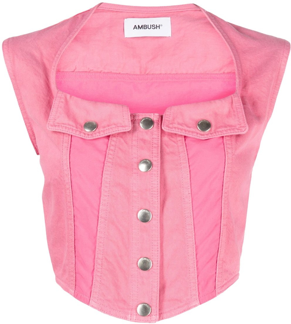AMBUSH Top Pink Roze