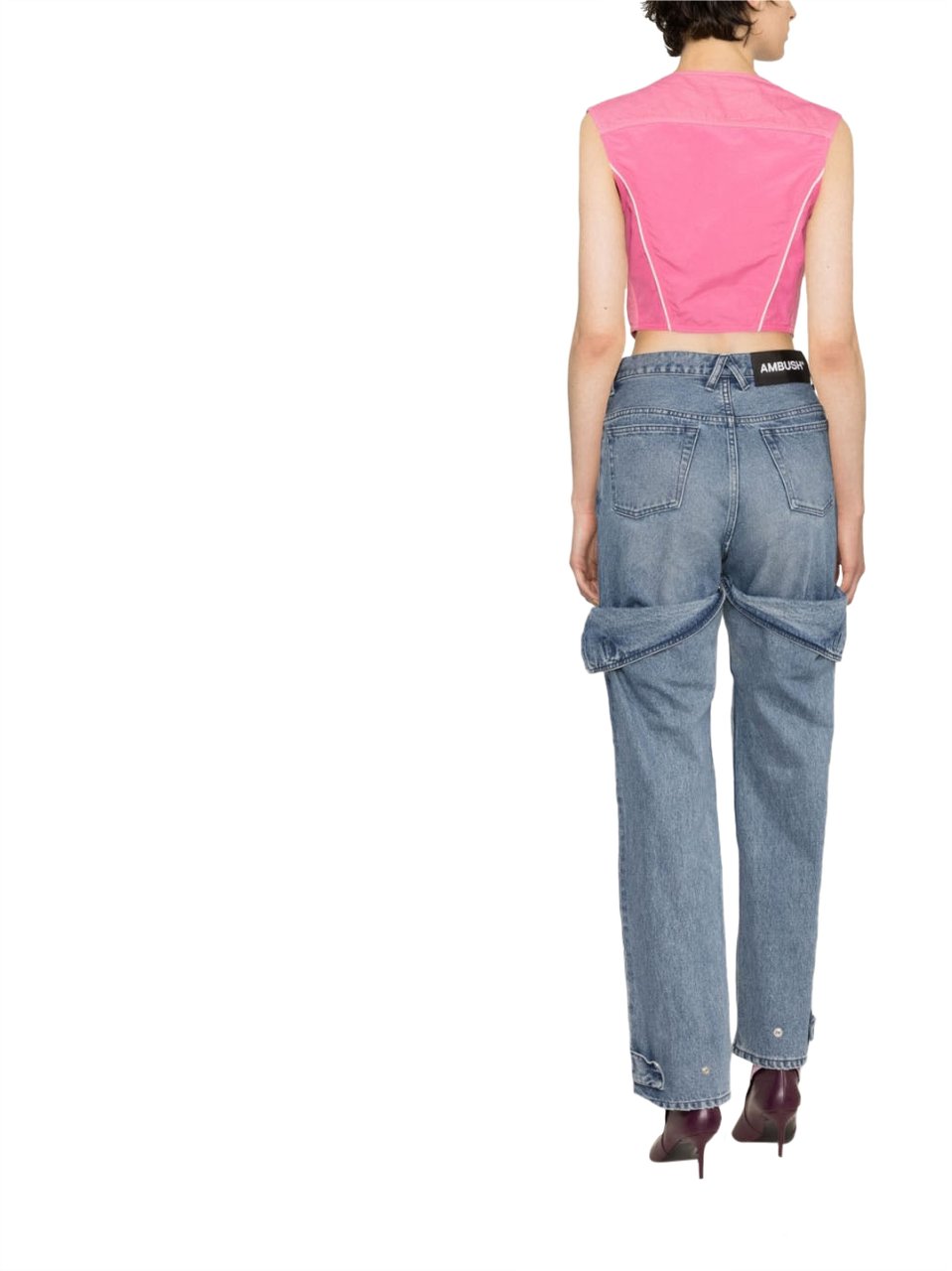 AMBUSH Top Pink Roze