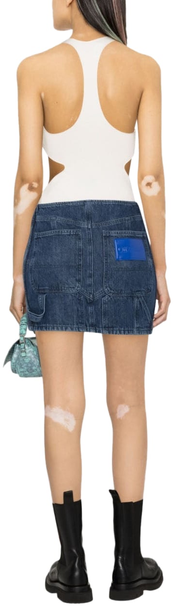 OFF-WHITE Skirts Blue Blauw