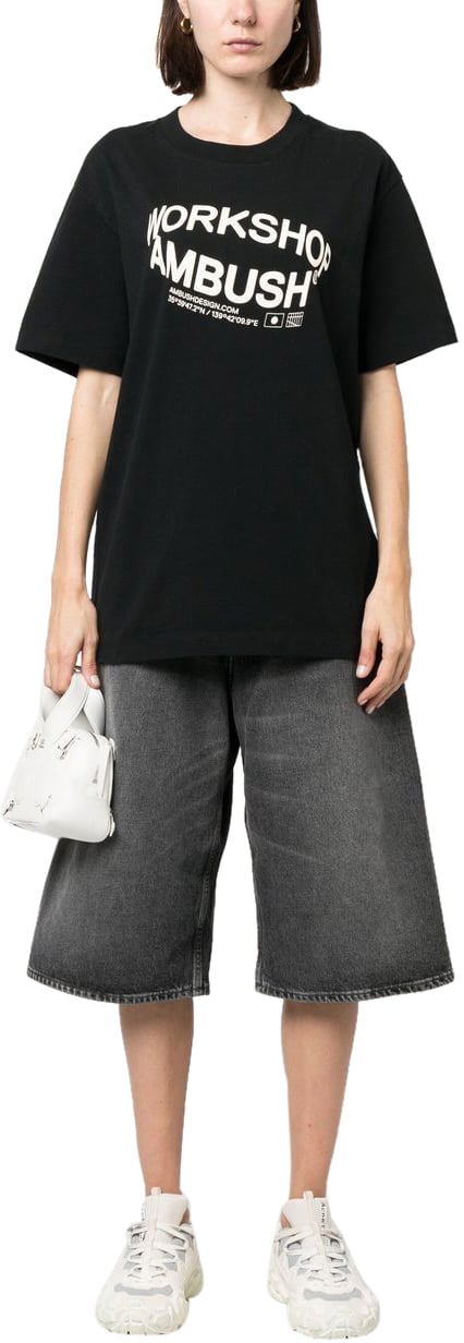 AMBUSH T-Shirts And Polos Black Zwart