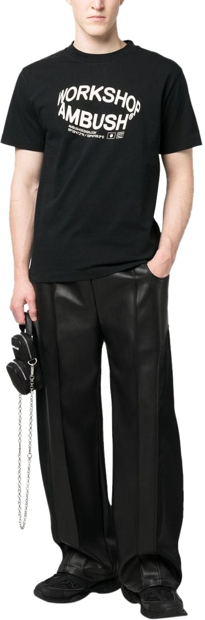 AMBUSH T-Shirts And Polos Black Zwart