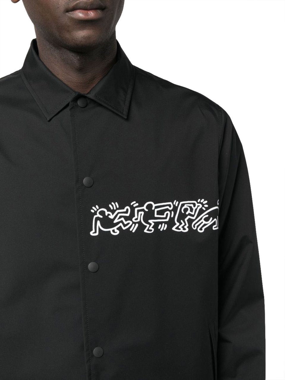 Junya Watanabe Coats Black Zwart