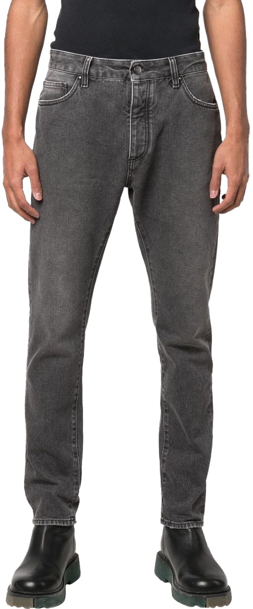 Palm Angels Jeans Black Zwart