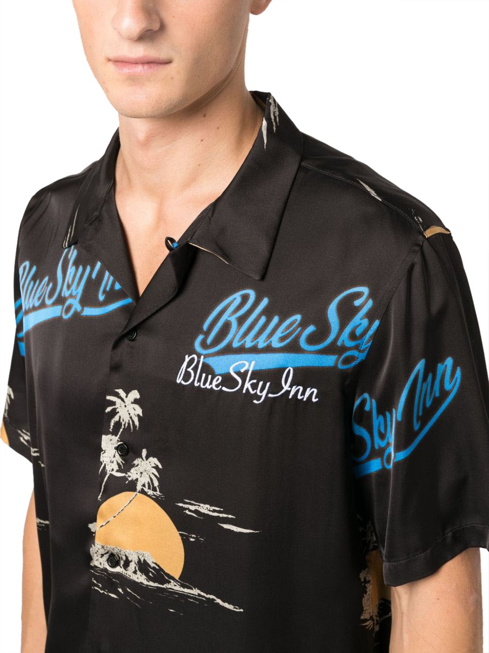 Blue Sky Inn Top Black Zwart