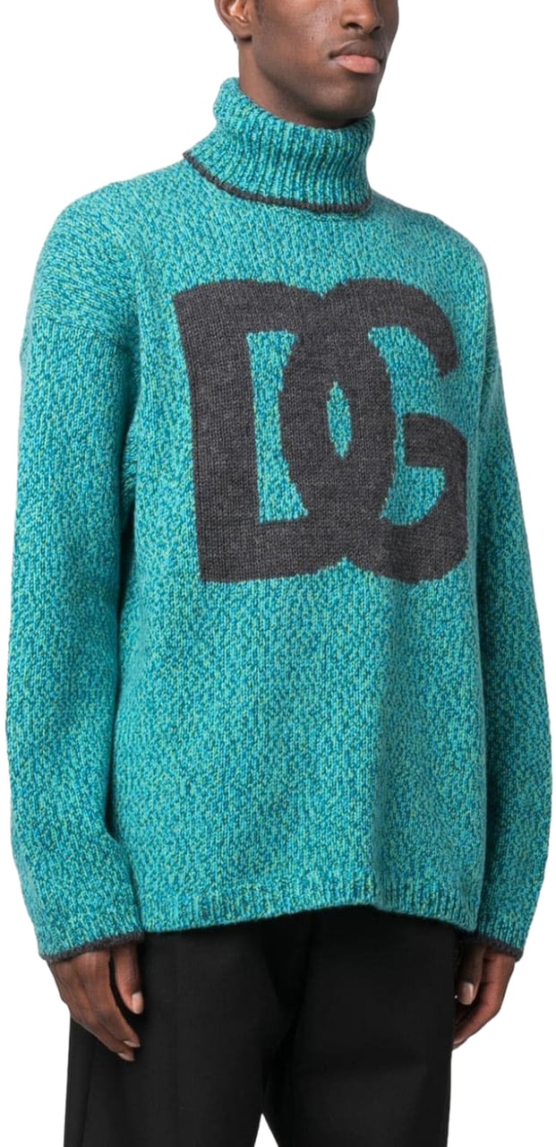 Dolce & Gabbana Sweaters Blue Blauw