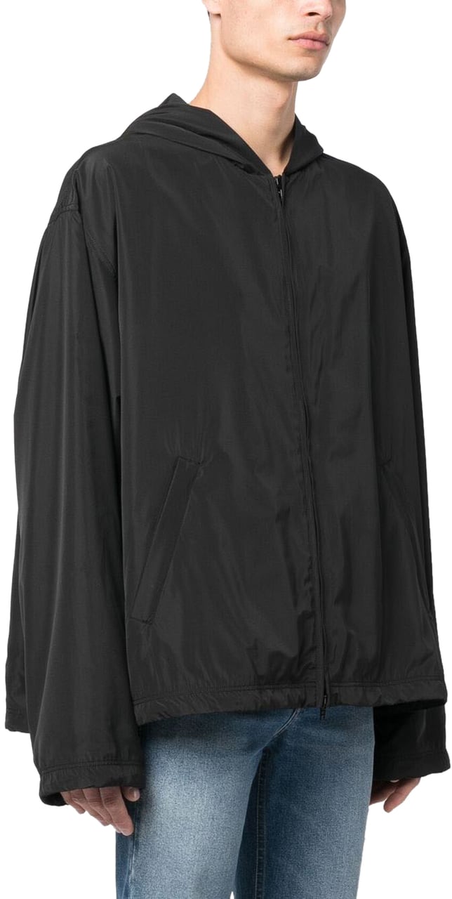 Balenciaga Coats Black Zwart