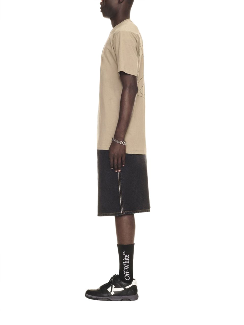 OFF-WHITE T-Shirts And Polos Beige Beige